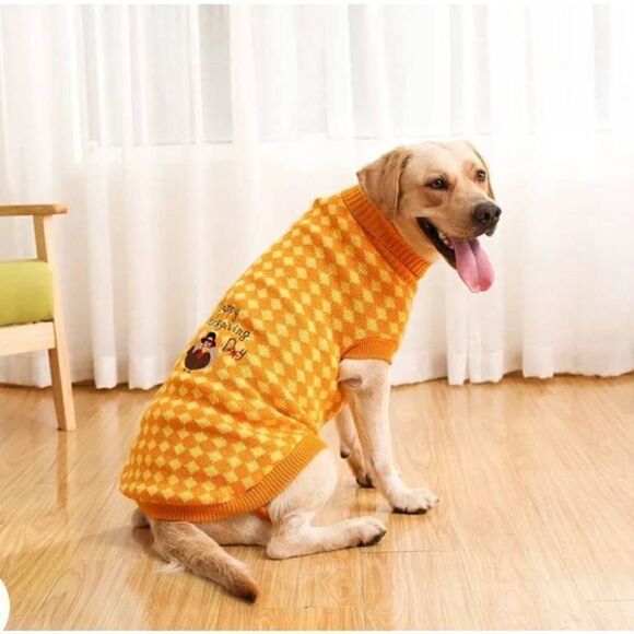 NWOT PET THANKSGIVING SWEATER - Picture 5 of 5